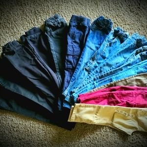 14 pair EUC pants/jeans size 4t